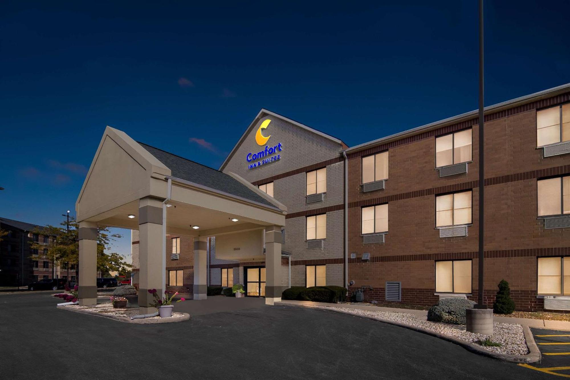 Comfort Inn & Suites Near Tinley Park Amphitheater Exterior foto